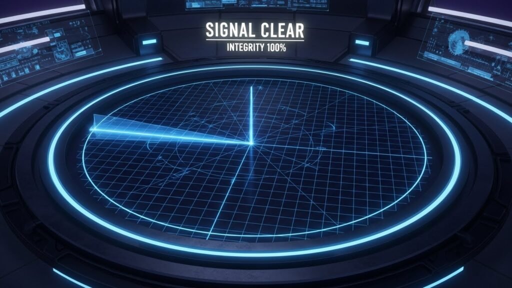 3세대 AI파워볼의 완벽한 무결성 신호를 보여주는 실시간 레이더 화면